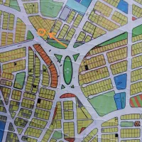 زمین تجاری مسکونی روی میدان شورا دیواندره