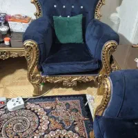 مبل 7 نفره همراه میز وسط و دو تا عسلی|مبلمان خانگی و میز عسلی|تهران, امیریه|دیوار