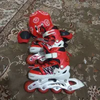 اسکیت با لوازم کامل ایمنی|دوچرخه، اسکیت، اسکوتر|رباط‌کریم, نصیرشهر|دیوار