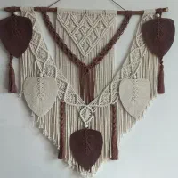 دیوارکوب مکرومه|صنایع دستی و سایر لوازم تزئینی|اردبیل, |دیوار