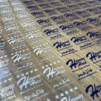 چاپ فوری برچسب DTF - UVDTF ژله ای هولوگرام اموال