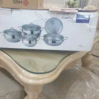 سرویس قابلمه استیل ۹ پارچه کرکماز