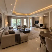 زعفرانیه ۲۱۵ متر ویو سر درختی خوش نقشه لابی من