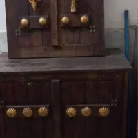 آینه وجاکفشی سنتی|جاکفشی، کمد، دراور|رباط‌کریم, شهرک صنعتی زواره‌ای|دیوار