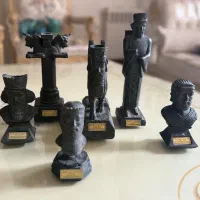 مجسمه هخامنشی آنتیک لوگو‌دار|مجسمه، تندیس، ماکت|تهران, پاسداران|دیوار