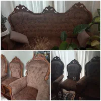 مبل سلطنتی شکلاتی