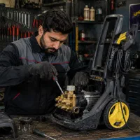 تعمیر کارواش خانگی دینامی ، کارواش صنعتی
