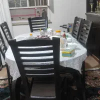 صندلی ومیز....و روشویی واینه فقط خریدارتماس بگیره|مبلمان خانگی و میز عسلی|مسجد سلیمان, |دیوار