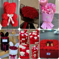 هدیه ای ماندگار برای همه مناسبتها،گل،خرس،بوکت