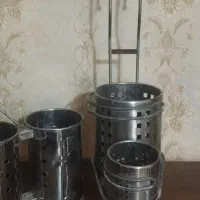 ۲ عدد جا قاشقی استیل|آب‌چکان و نظم‌دهنده ظروف|قرچک, زیبا شهر|دیوار