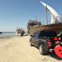 تور گشت جزیره با هایلوکس راننده محلی|تور و چارتر|قشم, |دیوار