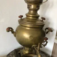 سماور زغالی الوند|کلکسیون اشیاء عتیقه|نوشهر, |دیوار