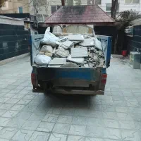 حمل خاک نخاله مصالح کل مشهد