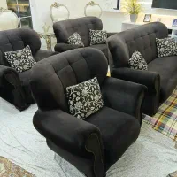 مبل 7نفره کاملا سالم و در حد نو/به تازگی شستشو شده