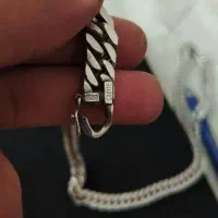 زنجیر کارتیر نقره هشت پر سنگین و کلکسیونی|جواهرات|رباط‌کریم, رباط‌کریم|دیوار