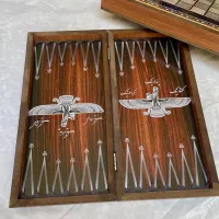 تخته نرد با کاور و  تاس و مهره|اسباب‌‌بازی|خرم‌آباد, |دیوار