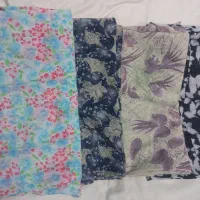 چادر رنگی دوخته شده