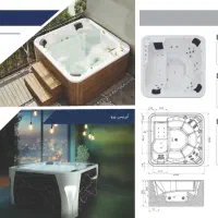 جکوزی شیک ، مدرن و با کیفیت|مصالح و تجهیزات ساختمان|رشت, دیلمان|دیوار