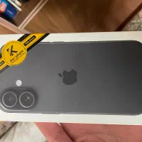 آیفون ۱۶ نرمال مشکی ریجستر شده (۱۲۸ گیگ)