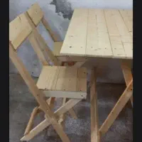 میز صندلی تاشو نو