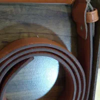 کمربند و کیف پول چرم اصل همراه جعبه چوبی|کیف، کفش، کمربند|بندر ماهشهر, |دیوار