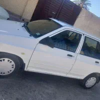 پراید۱۱۱ سفید ۹۶|خودرو سواری و وانت|جیرفت, |دیوار