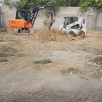 بابکت مینی بیل خاکبرداری تخریب پیکور لودر نخاله