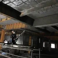 پوشش ضدحریق اسکلت فلزی اخذ تائیدیه آتشنشانی