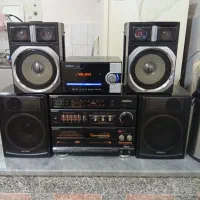 ضبط صوتی و دی وی دی و فلش خور سونی