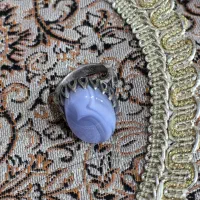 انگشتر عقیق کبود یمنی