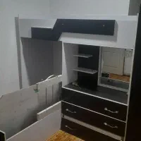 تخت دوطبقه|تخت و سرویس خواب|چهارباغ, |دیوار