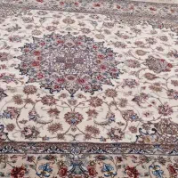فرش دست بافت چله ابریشم ۶متری