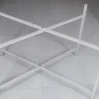 فروش میز استاندارد رستورانی با شیشه روکش پارچه ای