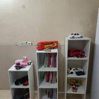 شلف کتابخانه جاکفشی سه تیکه