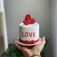 کیک خانگی /کیک تولد/کیک کافیشاپی/کیک مخملی