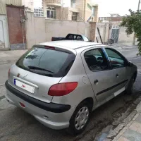 پژو ۲۰۶. یک تیکه رنگ بدون افتاب سوختگی تمیز کم کار|خودرو سواری و وانت|ارومیه, |دیوار
