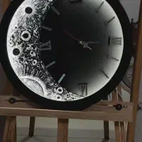 تابلو و ساعت ماه