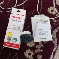 شارژر سامسونگ 25وات و کابل آیفون
