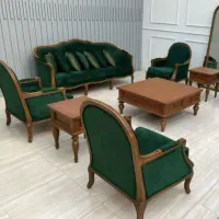 مبل مبلمان راحتی سلطنتی کلاسیک تولیدی|مبلمان خانگی و میز عسلی|قم, شهید صیاد شیرازی|دیوار