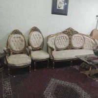 فروش مبل سلطنتی با روکش|مبلمان خانگی و میز عسلی|همدان, |دیوار