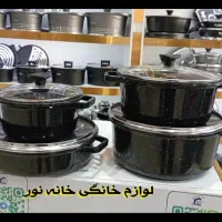 سرویس(قابلمه ماهیتابه)چدن8پارچه گرانیت/دلپسندارسال