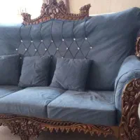 مبل 7 نفره استیل|مبلمان خانگی و میز عسلی|قم, نخودی|دیوار