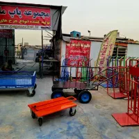 گاری چهار چرخ تاشو باربر دستی حمل بار دسته تاشو|ابزارآلات|تهران, تهرانویلا|دیوار