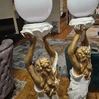 مجسمه گچی دو عددی