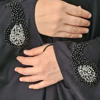 چادر مشکی عربی و دانشجویی با قابلیت گلدوزی و جواهر|لباس|شیراز, ابیوردی|دیوار