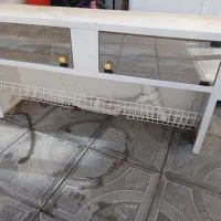 یه عددکمد ظرف شویی فلزی همراه با آبچکان