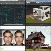 آموزش اتوکد،تری دی مکس،فتوشاپ،اسکچاپ،نقشه کشی