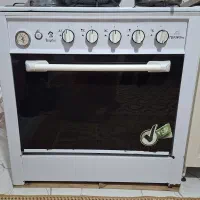 گاز پنج شعله طرح فر لعابی