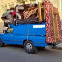 باربری حمل بارواثاثیه منزل وانت بار نیسان دربستی