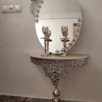 بوفه و آینه شمعدان